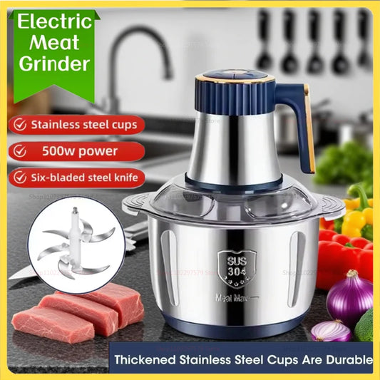 SteelChef Pro – 5L Electric Food Chopper