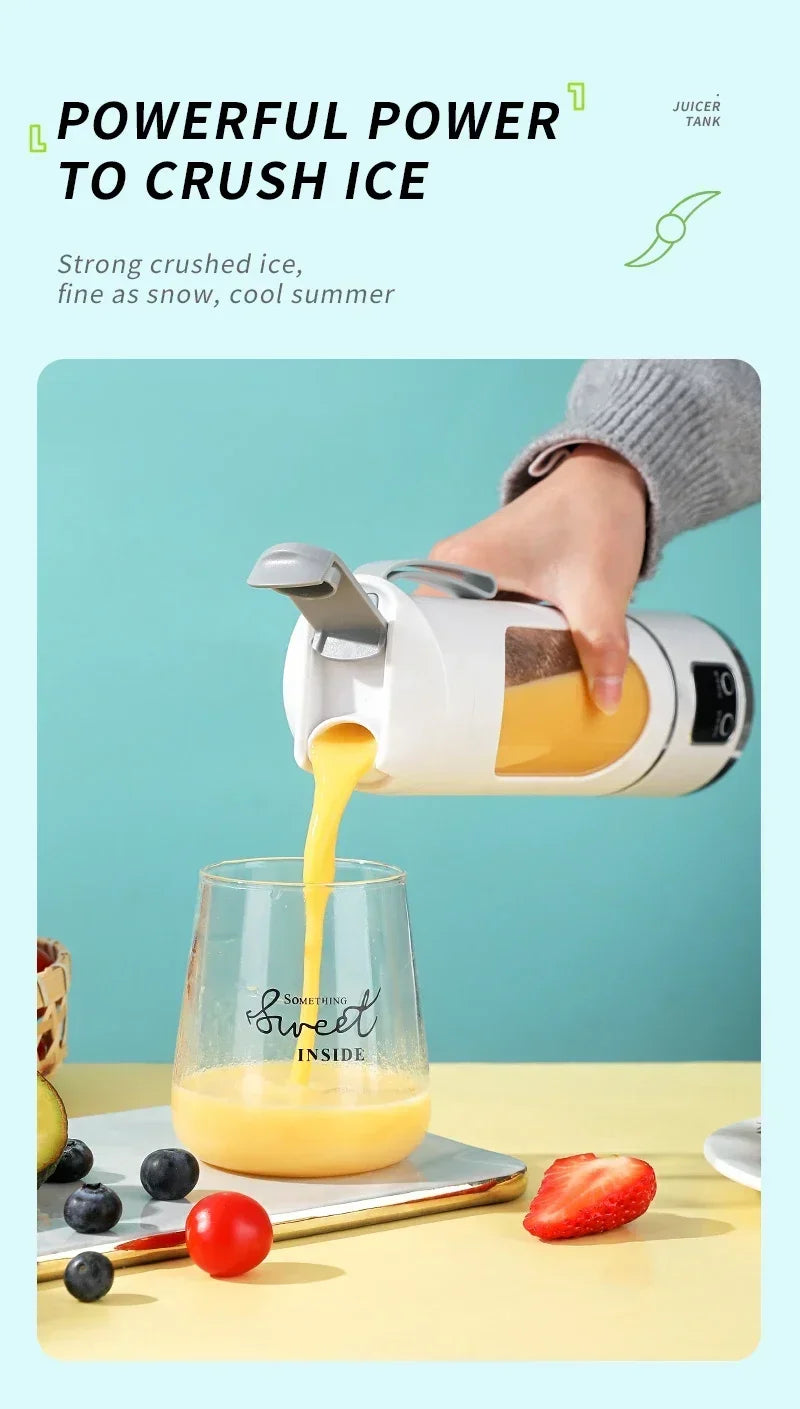 BlendCup Pro — Portable Wireless Juicer