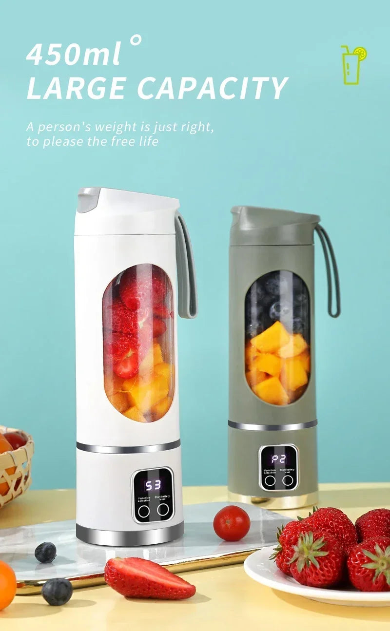 BlendCup Pro — Portable Wireless Juicer
