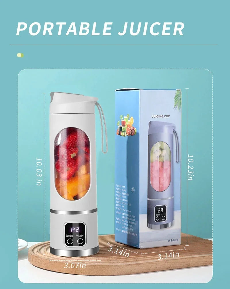 BlendCup Pro — Portable Wireless Juicer