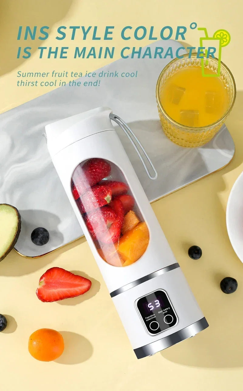 BlendCup Pro — Portable Wireless Juicer