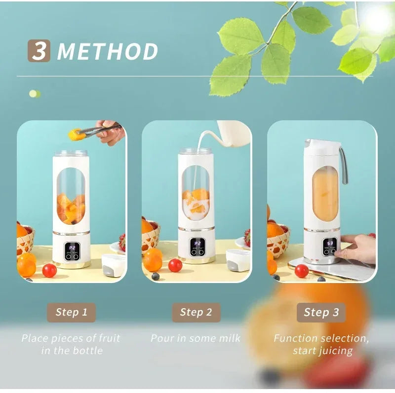 BlendCup Pro — Portable Wireless Juicer