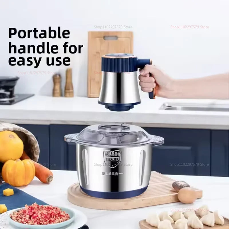 SteelChef Pro – 5L Electric Food Chopper