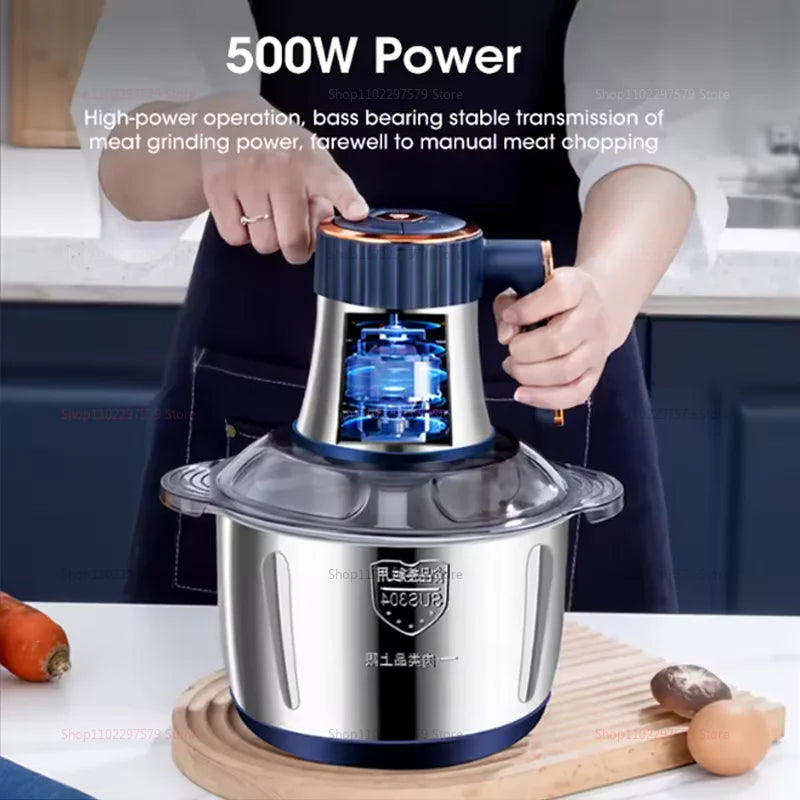 SteelChef Pro – 5L Electric Food Chopper